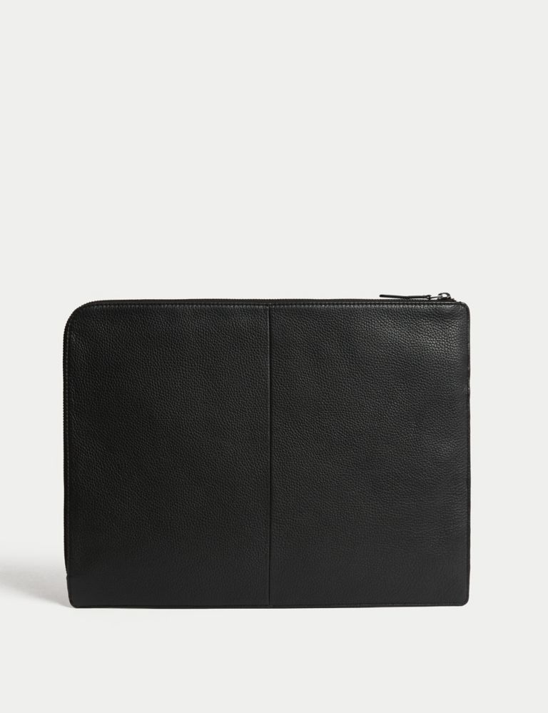 Leather Laptop Pouch 3 of 4