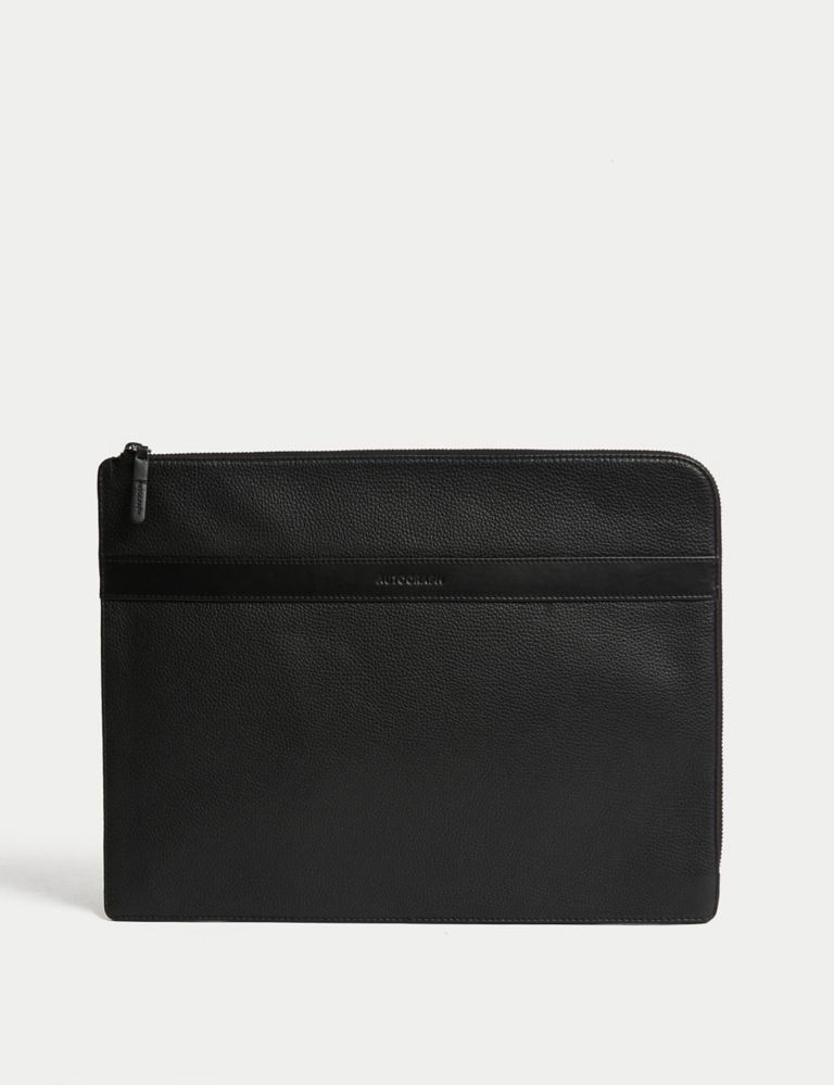 Leather Laptop Pouch 1 of 4