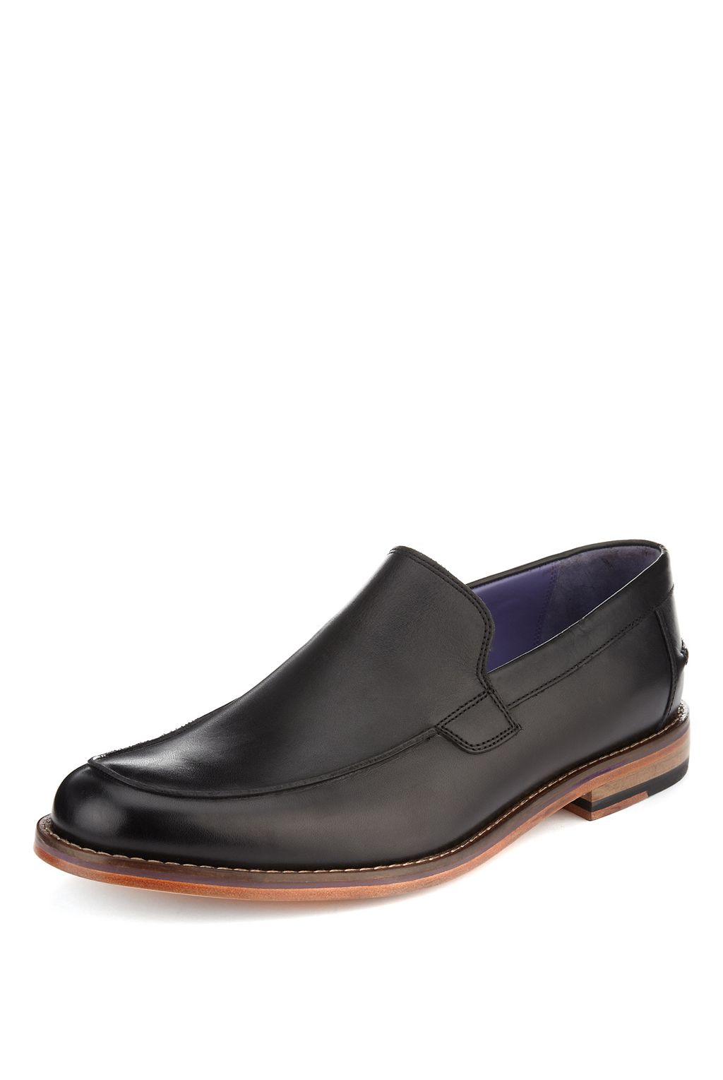 Leather Layered Sole Loafers 3 of 4