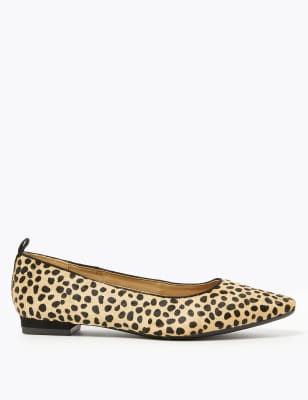 leopard print loafers marks and spencer