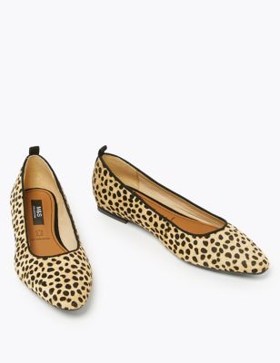 m and s leopard print shoes