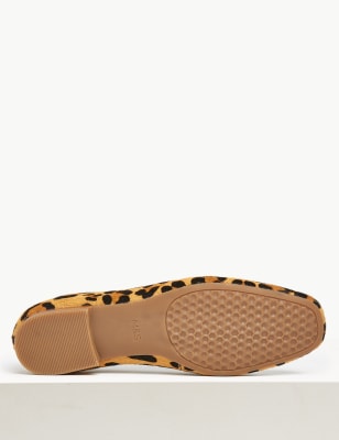 M&s on sale leopard trainers