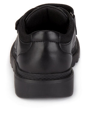Leather Lined Riptape Fastening Shoes (Younger Boys) Image 2 of 5