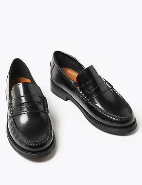 Leather Loafers Image 2 of 6
