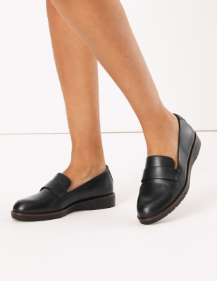 marks and spencer ladies shoes loafers