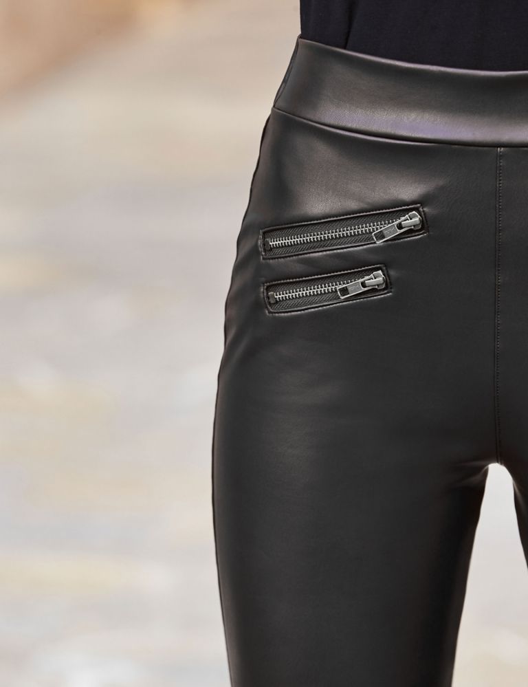 Come with me to buy the viral M&S leather leggings