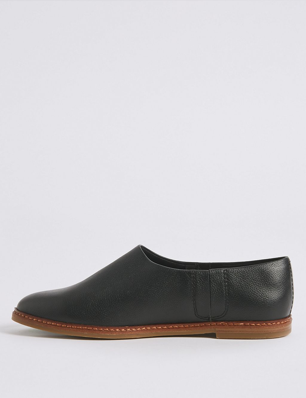 Leather Low Cut Loafers 5 of 6
