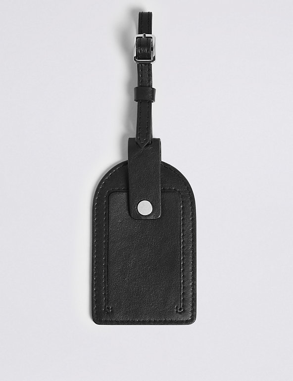 Leather Luggage Tag Image 1 of 2