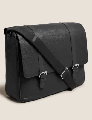 Leather Messenger Bag Image 2 of 4