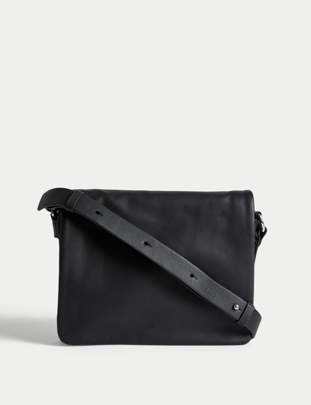 Black messenger crossbody bag top