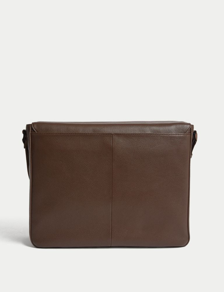 Leather Messenger Bag 3 of 4