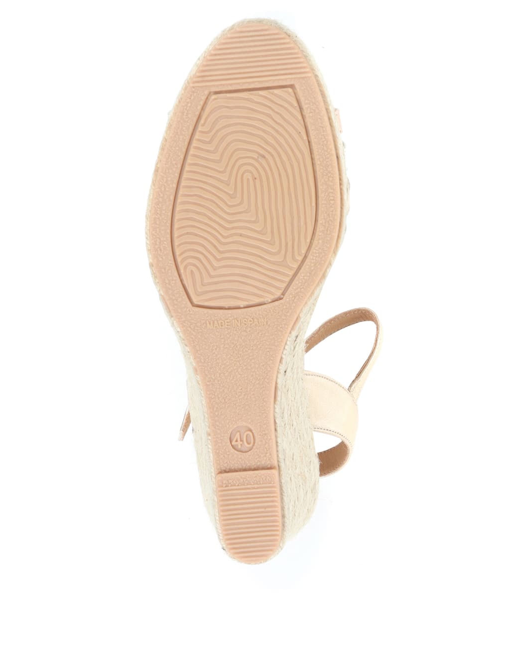 Leather Metallic Ankle Strap Wedge Sandals Jones Bootmaker M S