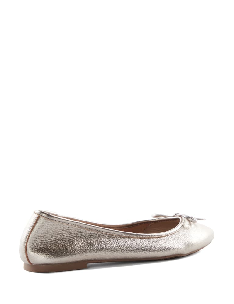 Metallic ballet pumps cheap