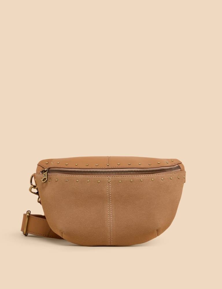Leather Metallic Sling Cross Body Bag White Stuff M S
