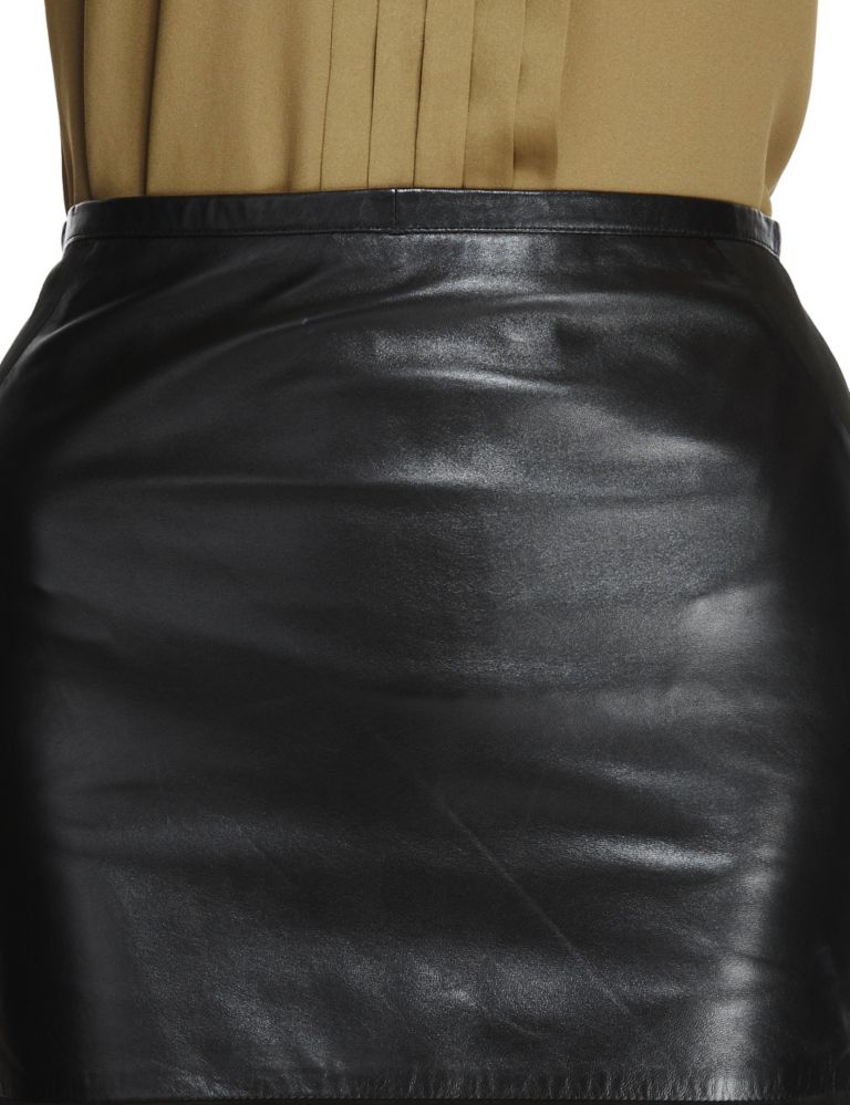 Leather Mini Skirt 7 of 7