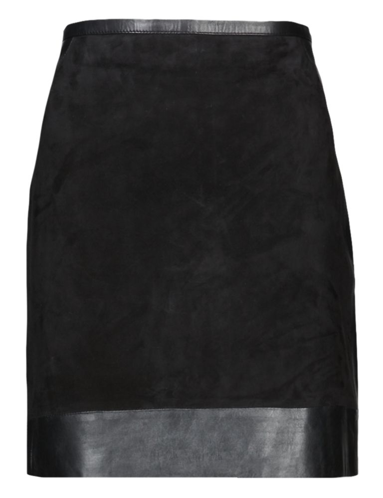 Leather Mini Skirt 3 of 7