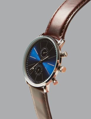 Leather Modern Watch Autograph M S