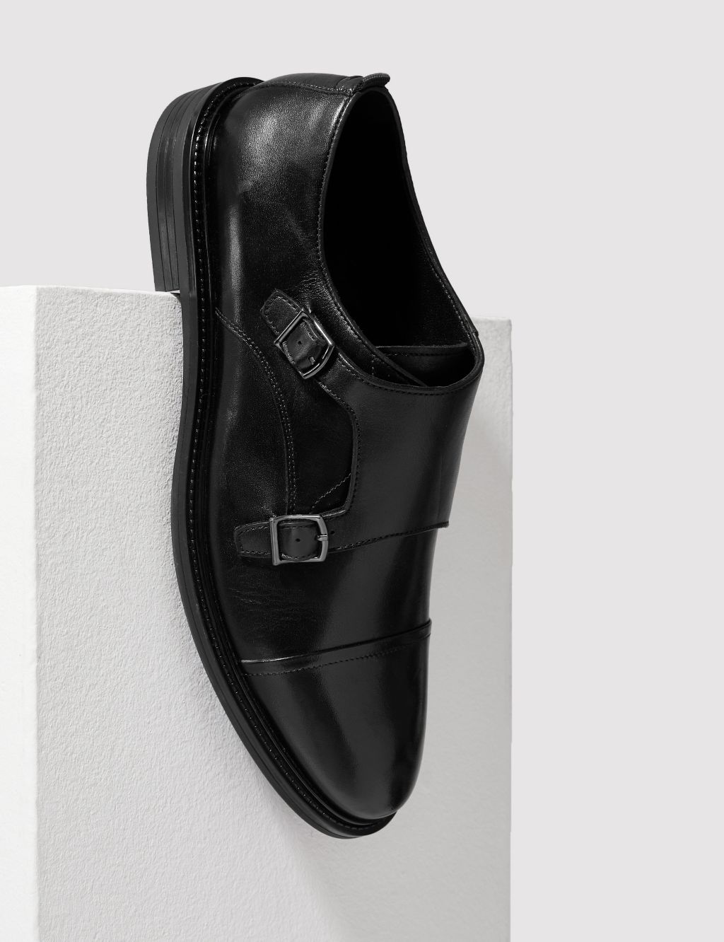 Leather Monk Strap Shoes 3 of 5