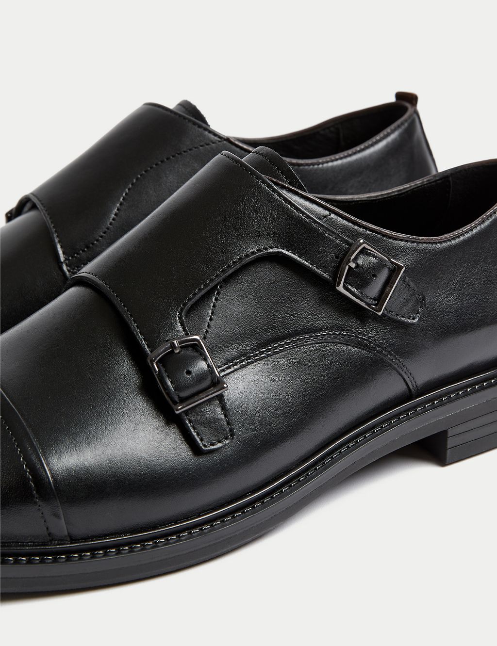 Leather Monk Strap Shoes 2 of 4