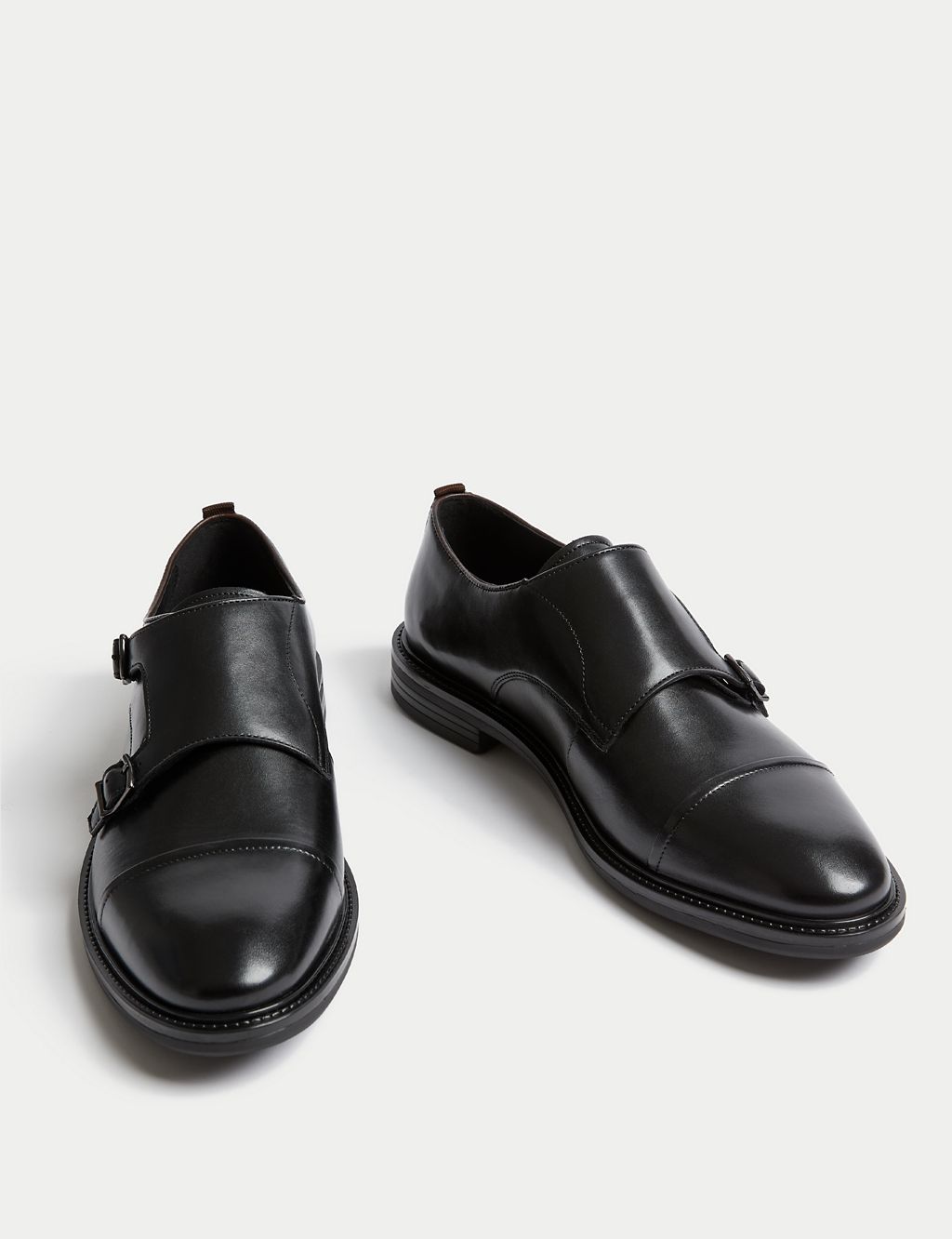 Leather Monk Strap Shoes 1 of 4