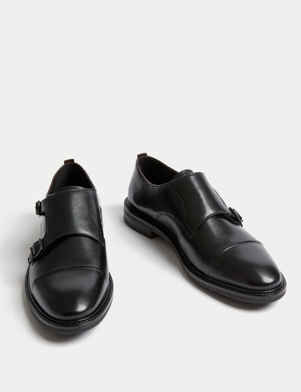 Leather Monk Strap Shoes 1 of 5