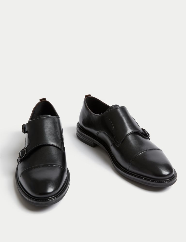 Leather Monk Strap Shoes 2 of 5