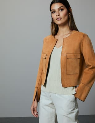 Cole haan shop reversible leather jacket