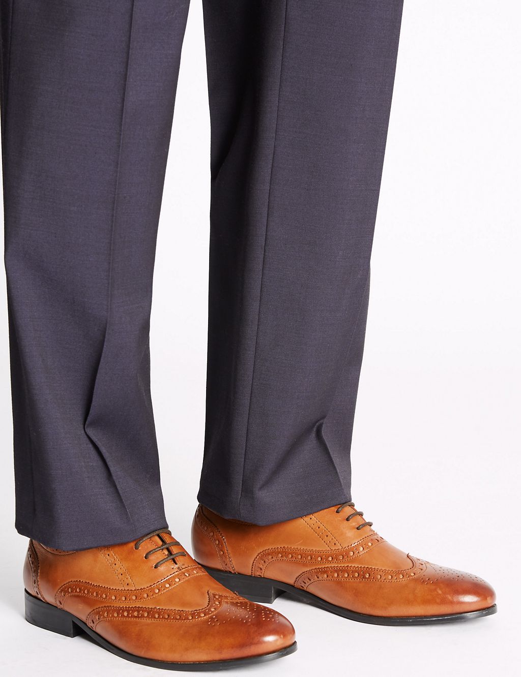 Leather Oxford Brogue Shoes 3 of 6