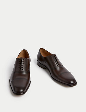 Leather Oxford Shoes Image 2 of 5