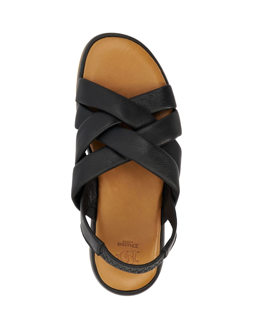 Leather Padded Flatform Sandals 4 of 5