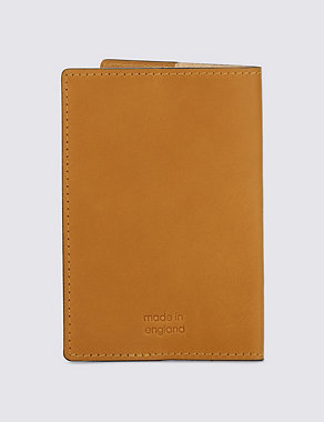 Leather Passport Cover Wallet Image 2 of 4