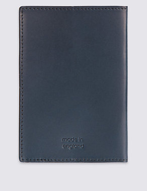 Leather Passport Cover Wallet Image 2 of 3