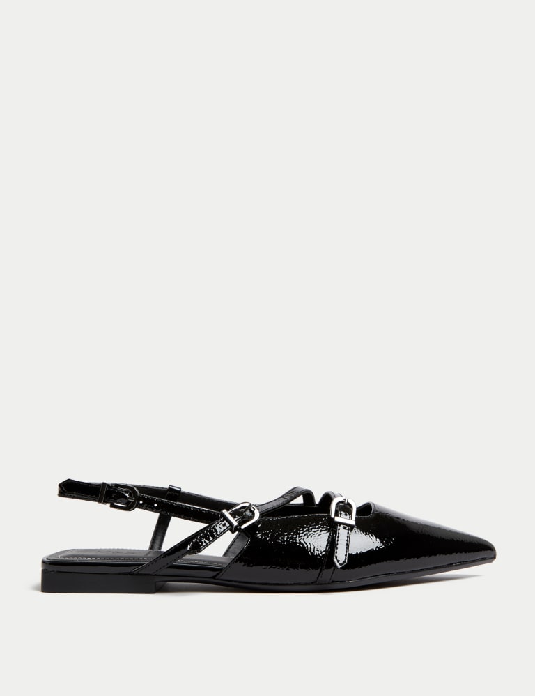 M&s patent leather shoes discount