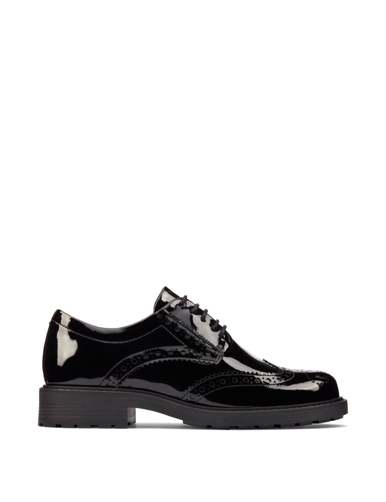 Clarks grey brogues discount