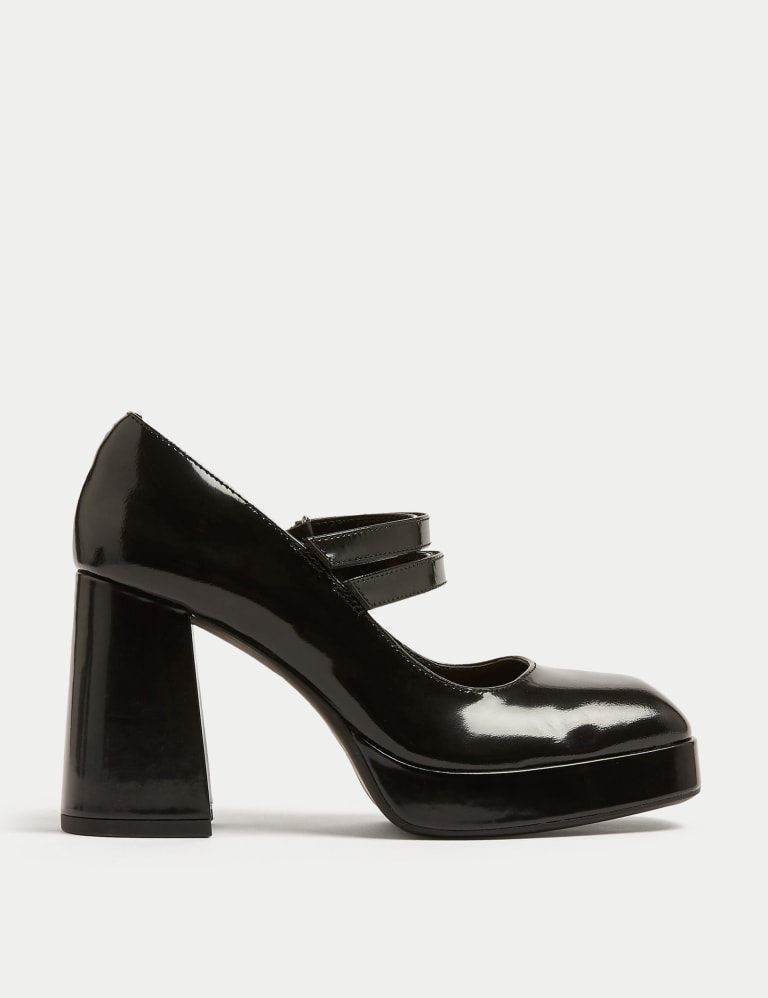 Marks and spencer ladies black sales shoes