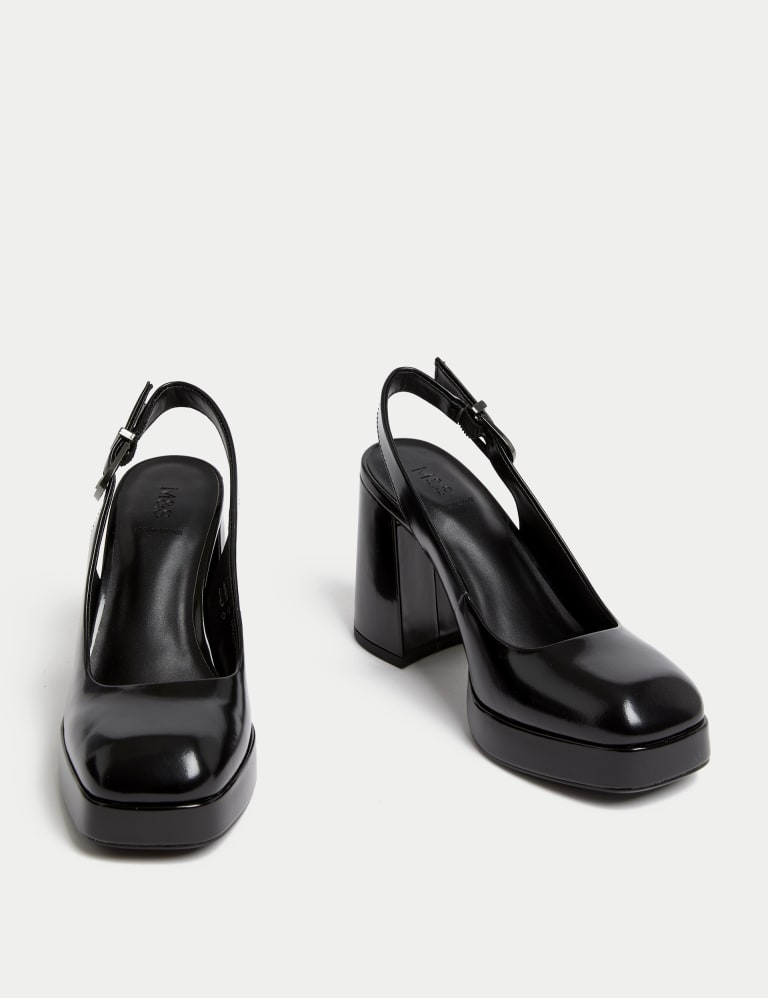 M&s store patent shoes