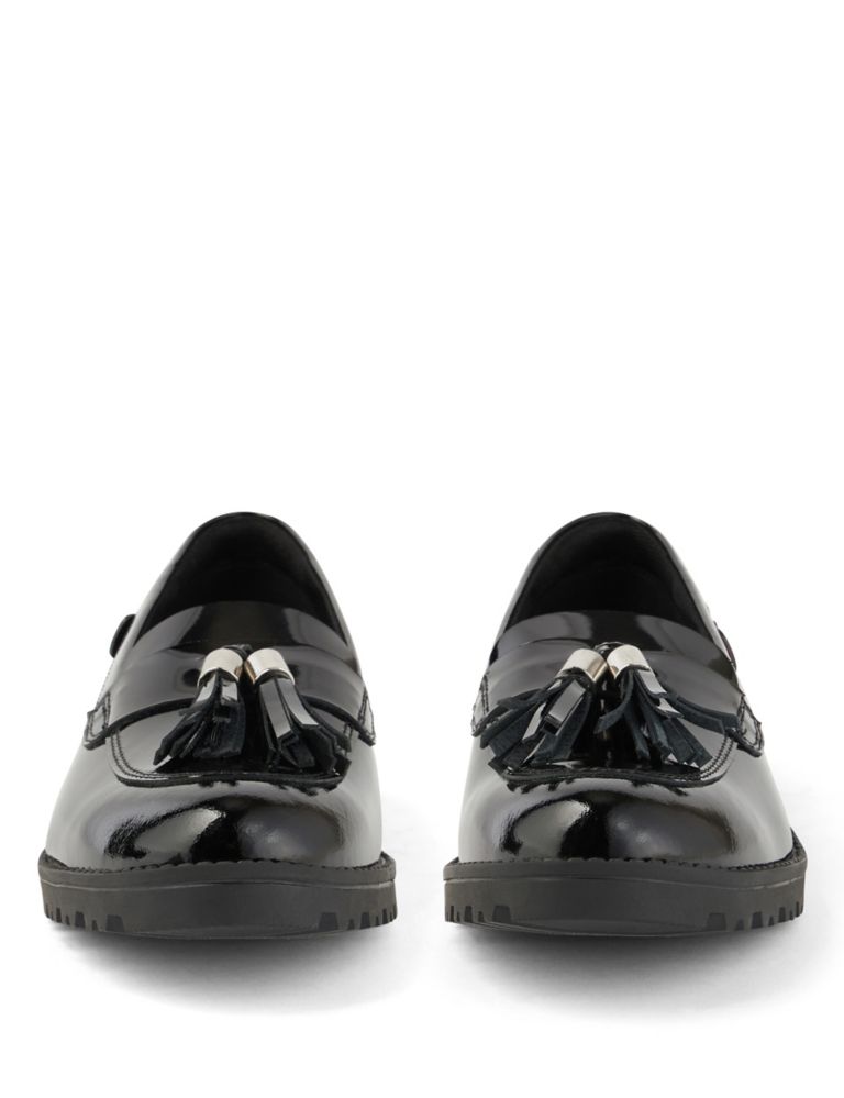 Leather Patent Tassel Loafers 3 of 6