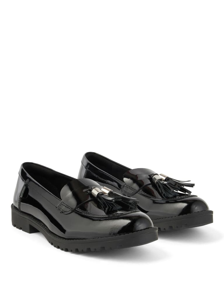 M&s patent loafers deals