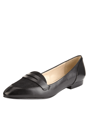 Leather Penny Loafers with Insolia Flex® Image 2 of 4