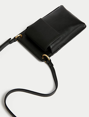 Leather Phone Bag Image 2 of 4