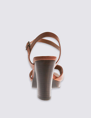 Leather Platform Sandals with Insolia® Image 2 of 5