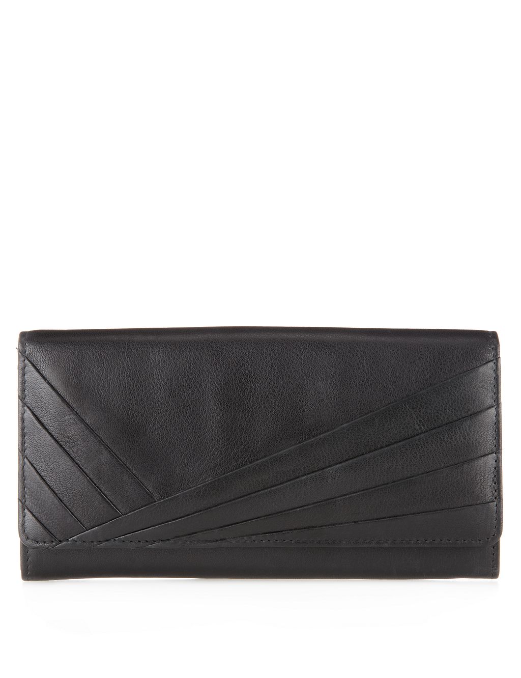 Leather Pleated Large Cardsafe™ Purse 2 of 5