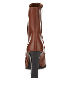 Leather Pointed Toe Boots with Insolia® Image 2 of 4