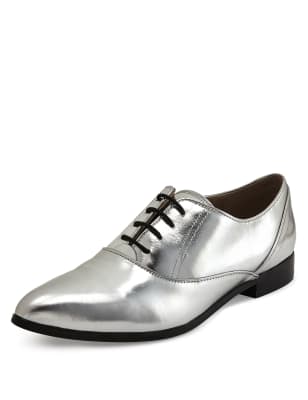 M&s hot sale silver brogues