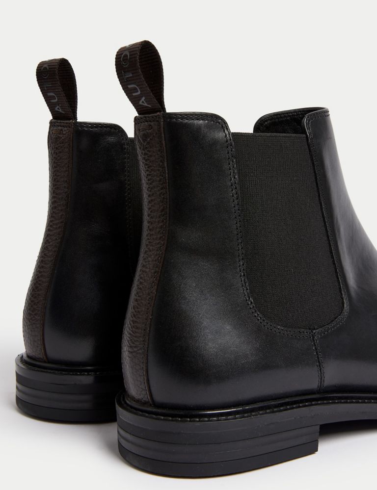 Leather Pull-On Chelsea Boots 3 of 5