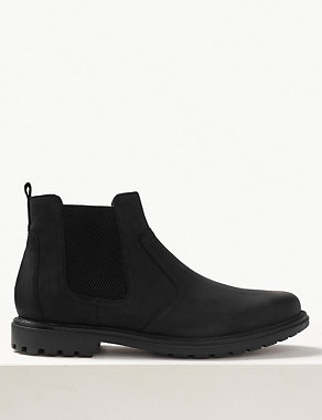 Leather Pull-on Chelsea Boots Image 2 of 6