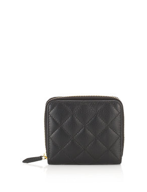 Leather Quilted Purse with Cardsafe™ Image 2 of 4