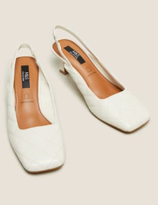 Square toe slingback sale