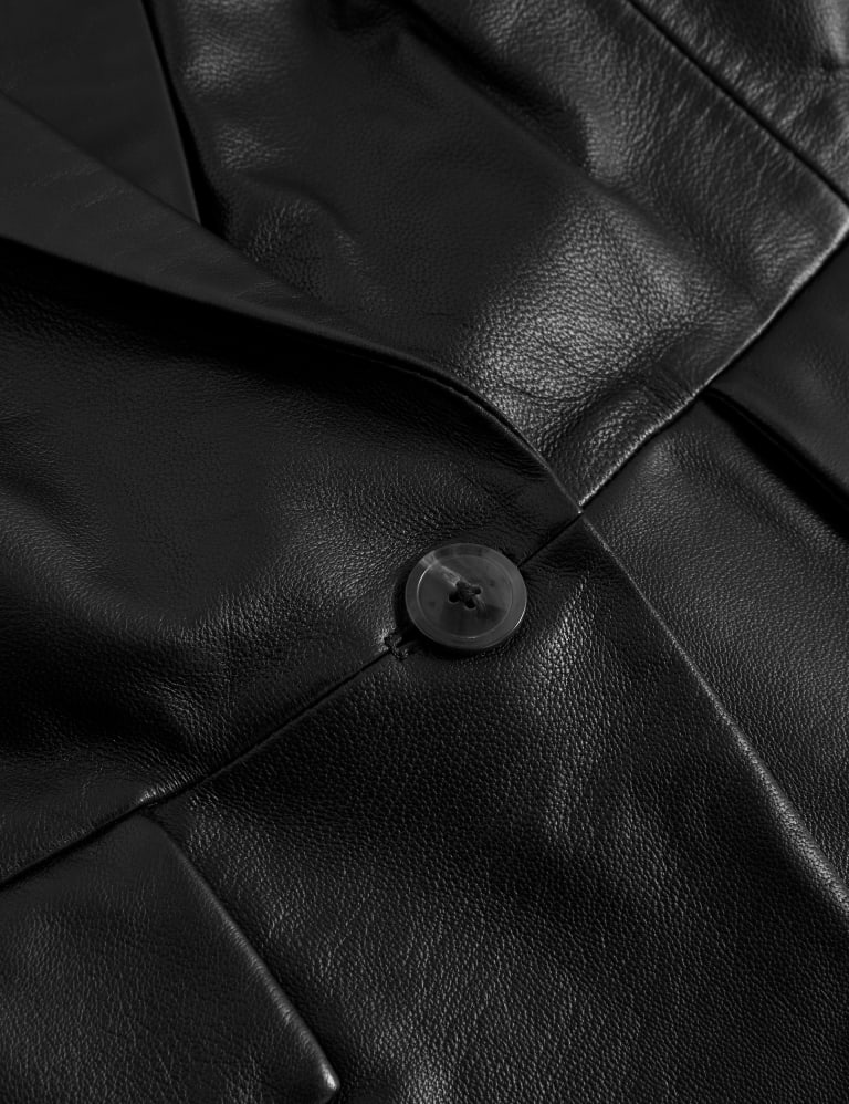 M&s autograph discount leather jacket