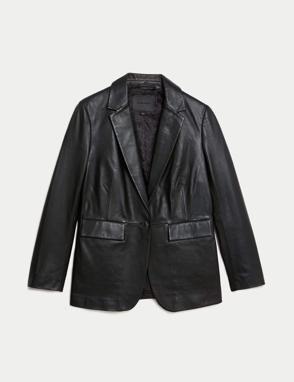 Autograph leather biker jacket hotsell
